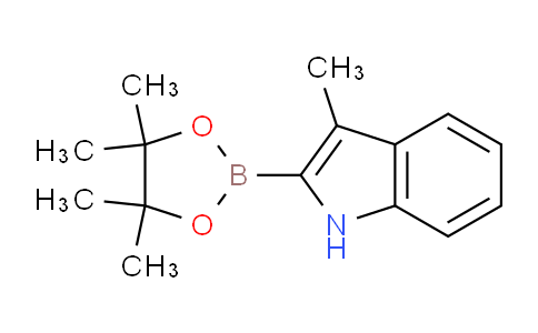 CAS No. 1072812-35-1, 3-Methyl-2-(4,4,5,5-tetramethyl-1,3,2-dioxaborolan-2-yl)-1H-indole