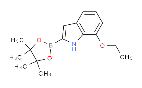 CAS No. 1072812-81-7, 7-Ethoxy-2-(4,4,5,5-tetramethyl-1,3,2-dioxaborolan-2-yl)-1H-indole
