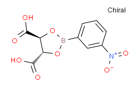 CAS No. 1072944-27-4, (4S,5S)-2-(3-Nitrophenyl)-1,3,2-dioxaborolane-4,5-dicarboxylic acid