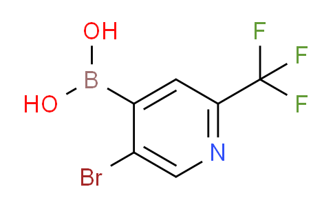 CAS No. 1072951-57-5, 5-Bromo-2-trifluoromethylpyridine-4-boronic acid