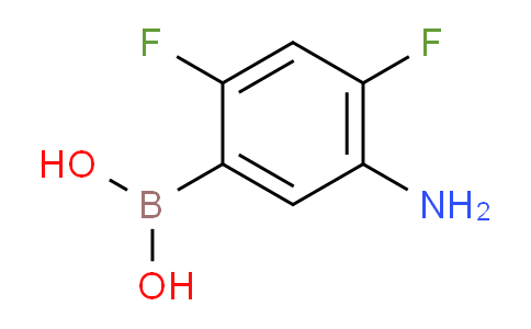 CAS No. 1072952-05-6, (5-Amino-2,4-difluorophenyl)boronic acid