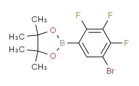 CAS No. 1073339-18-0, 2-(5-Bromo-2,3,4-trifluorophenyl)-4,4,5,5-tetramethyl-1,3,2-dioxaborolane