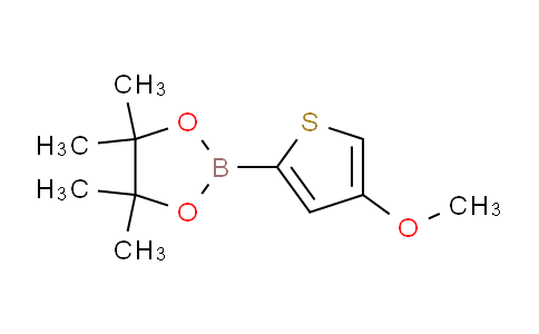 CAS No. 1073339-22-6, 2-(4-Methoxythiophen-2-yl)-4,4,5,5-tetramethyl-1,3,2-dioxaborolane