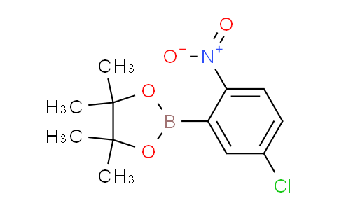 CAS No. 1073353-99-7, 2-(5-Chloro-2-nitrophenyl)-4,4,5,5-tetramethyl-1,3,2-dioxaborolane
