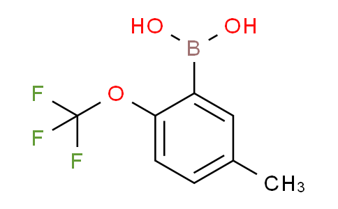 CAS No. 1079402-45-1, 5-Methyl-2-(trifluoromethoxy)phenylboronic acid