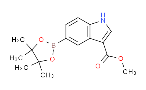 MC705307 | 1100052-63-8 | Methyl 5-(4,4,5,5-tetramethyl-1,3,2-dioxaborolan-2-yl)-1H-indole-3-carboxylate