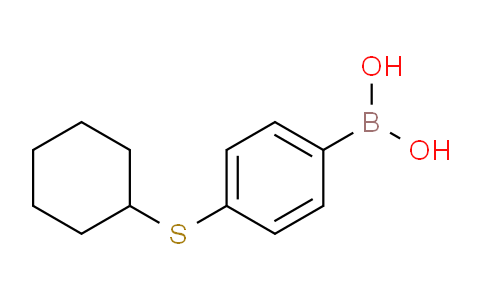 1107603-50-8 | 4-(Cyclohexylsulfanyl)phenylboronic acid