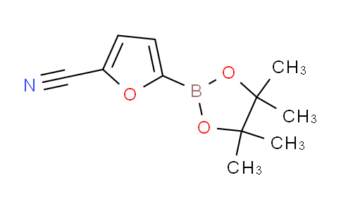 CAS No. 1111096-21-9, 5-(4,4,5,5-Tetramethyl-1,3,2-dioxaborolan-2-yl)furan-2-carbonitrile