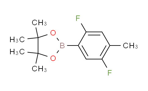 CAS No. 1116681-97-0, 2-(2,5-Difluoro-4-methylphenyl)-4,4,5,5-tetramethyl-1,3,2-dioxaborolane