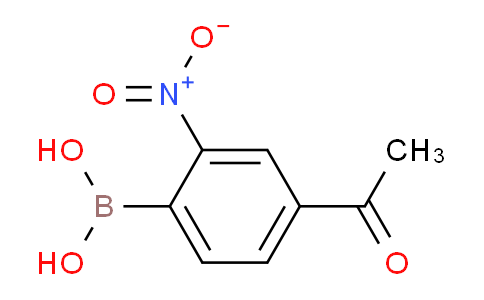 CAS No. 1126895-86-0, (4-Acetyl-2-nitrophenyl)boronic acid