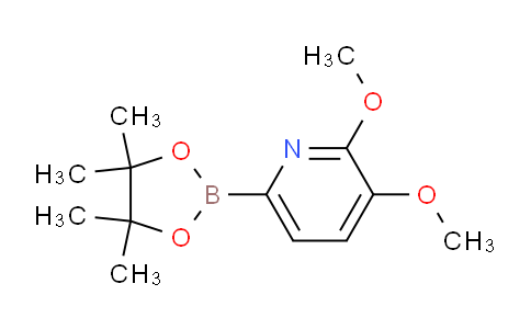 CAS No. 1131335-62-0, 2,3-Dimethoxy-6-(4,4,5,5-tetramethyl-1,3,2-dioxaborolan-2-yl)pyridine