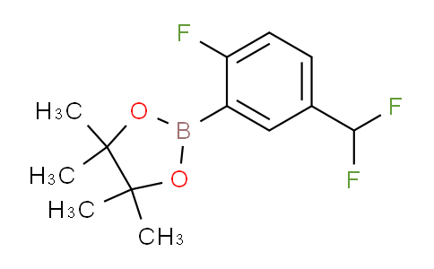 CAS No. 1142228-23-6, 2-(5-(difluoromethyl)-2-fluorophenyl)-4,4,5,5-tetramethyl-1,3,2-dioxaborolane