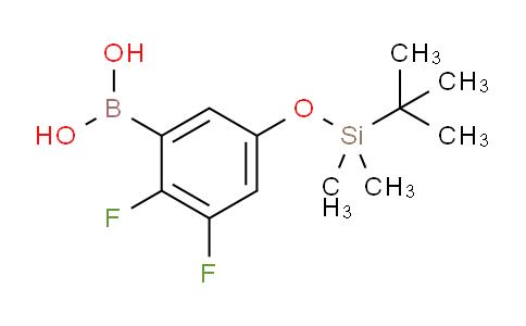CAS No. 1150114-45-6, 5-(t-Butyldimethylsilyloxy)-2,3-difluorophenylboronic acid