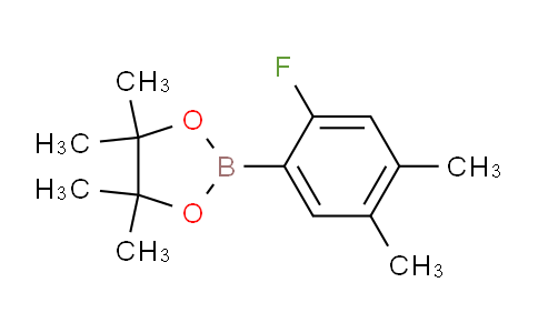 CAS No. 1150271-75-2, 2-(2-Fluoro-4,5-dimethylphenyl)-4,4,5,5-tetramethyl-1,3,2-dioxaborolane