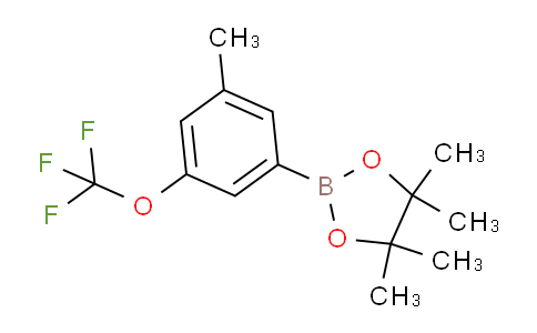 CAS No. 1150561-56-0, 4,4,5,5-Tetramethyl-2-(3-methyl-5-(trifluoromethoxy)phenyl)-1,3,2-dioxaborolane