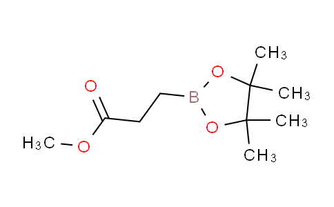 CAS No. 1150561-77-5, Methyl 3-(4,4,5,5-tetramethyl-1,3,2-dioxaborolan-2-yl)propanoate