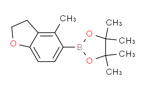 CAS No. 1154740-64-3, 4,4,5,5-Tetramethyl-2-(4-methyl-2,3-dihydrobenzofuran-5-yl)-1,3,2-dioxaborolane
