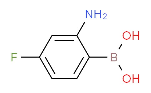 CAS No. 1155372-87-4, (2-Amino-4-fluorophenyl)boronic acid