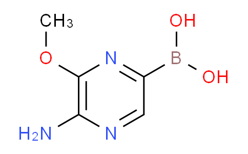CAS No. 1161497-38-6, (5-Amino-6-methoxypyrazin-2-yl)boronic acid
