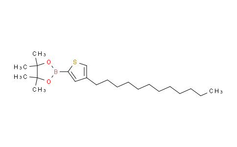 CAS No. 1173788-58-3, 2-(4-Dodecylthiophen-2-yl)-4,4,5,5-tetramethyl-1,3,2-dioxaborolane