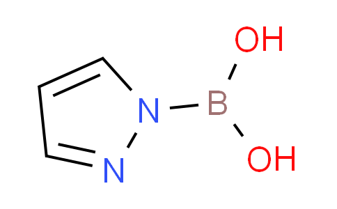CAS No. 1174023-99-4, (1H-Pyrazol-1-yl)boronic acid