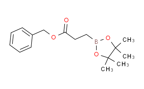 CAS No. 1175712-34-1, Benzyl 3-(tetramethyl-1,3,2-dioxaborolan-2-yl)propanoate