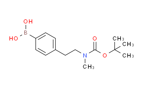 CAS No. 1191062-03-9, 4-[2-(N-BOC-N-Methyl)aminoethyl]phenylboronic acid