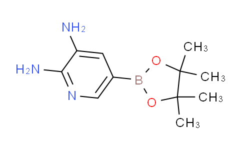 CAS No. 1204334-21-3, 5-(4,4,5,5-Tetramethyl-1,3,2-dioxaborolan-2-yl)pyridine-2,3-diamine