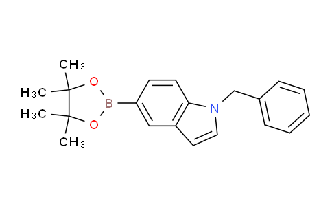 CAS No. 1206163-56-5, 1-Benzyl-5-(4,4,5,5-tetramethyl-[1,3,2]dioxaborolan-2-yl)-1H-indole