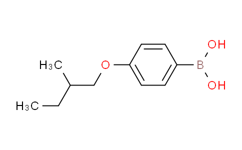 CAS No. 120772-46-5, (4-(2-Methylbutoxy)phenyl)boronic acid
