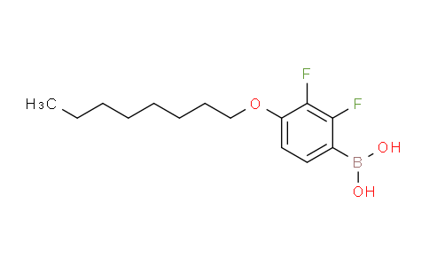 CAS No. 121219-22-5, (2,3-Difluoro-4-(octyloxy)phenyl)boronic acid