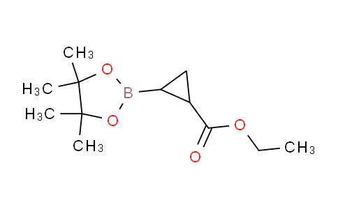 CAS No. 1215107-29-1, Ethyl 2-(4,4,5,5-tetramethyl-1,3,2-dioxaborolan-2-yl)cyclopropanecarboxylate
