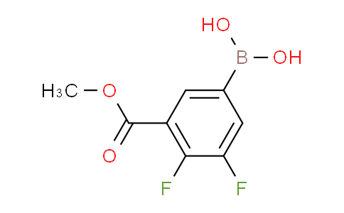 CAS No. 1217500-74-7, 3,4-Difluoro-5-(methoxycarbonyl)phenylboronic acid