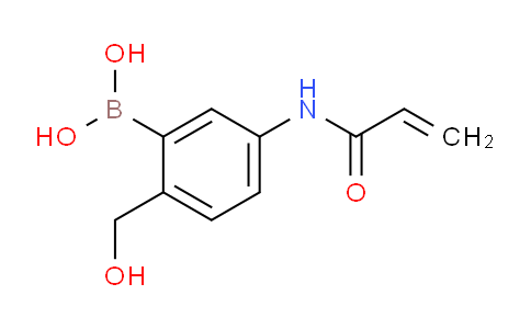 CAS No. 1217500-76-9, 5-Acrylamido-2-(hydroxymethyl)phenylboronic acid