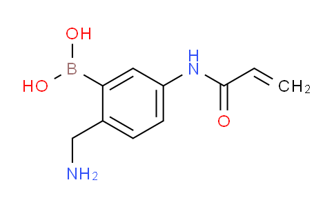 CAS No. 1217500-77-0, (5-Acrylamido-2-(aminomethyl)phenyl)boronic acid