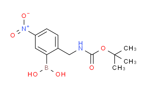 CAS No. 1217500-84-9, (2-(((tert-Butoxycarbonyl)amino)methyl)-5-nitrophenyl)boronic acid