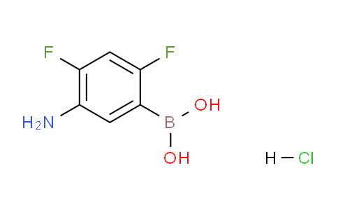 CAS No. 1218790-76-1, (5-Amino-2,4-difluorophenyl)boronic acid hydrochloride