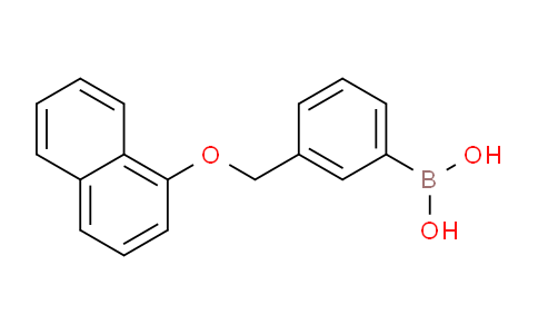 CAS No. 1218790-91-0, (3-((Naphthalen-1-yloxy)methyl)phenyl)boronic acid
