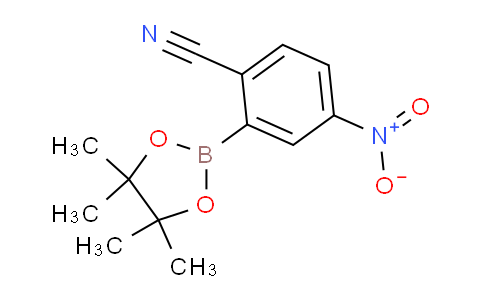 1218791-28-6 | 4-Nitro-2-(4,4,5,5-tetramethyl-1,3,2-dioxaborolan-2-yl)benzonitrile