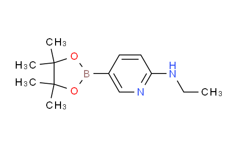 CAS No. 1220696-19-4, N-Ethyl-5-(4,4,5,5-tetramethyl-1,3,2-dioxaborolan-2-yl)pyridin-2-amine
