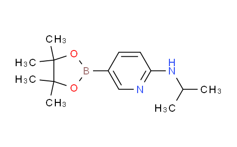 CAS No. 1220696-30-9, N-Isopropyl-5-(4,4,5,5-tetramethyl-1,3,2-dioxaborolan-2-yl)pyridin-2-amine