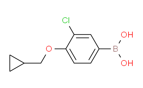 CAS No. 1228181-35-8, 3-Chloro-4-(cyclopropylmethoxy)phenylboronic acid