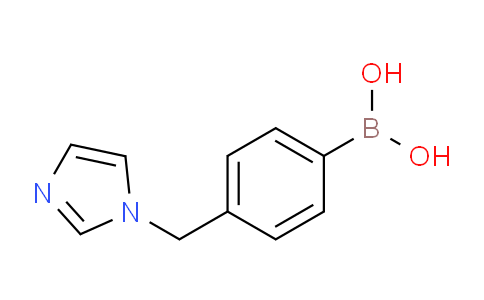 CAS No. 1228183-01-4, 4-[(1-Imidazolyl)methyl]phenylboronic Acid