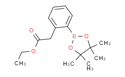 CAS No. 1228690-72-9, Ethyl 2-(2-(4,4,5,5-tetramethyl-1,3,2-dioxaborolan-2-yl)phenyl)acetate