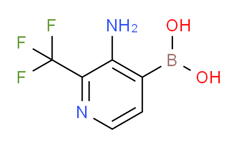 CAS No. 1228898-11-0, (3-Amino-2-(trifluoromethyl)pyridin-4-yl)boronic acid