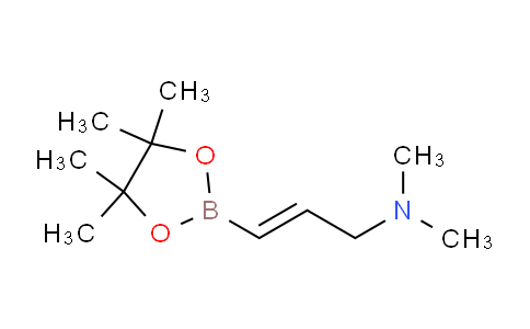 CAS No. 1228950-33-1, (E)-N,N-Dimethyl-3-(4,4,5,5-tetramethyl-1,3,2-dioxaborolan-2-yl)prop-2-en-1-amine