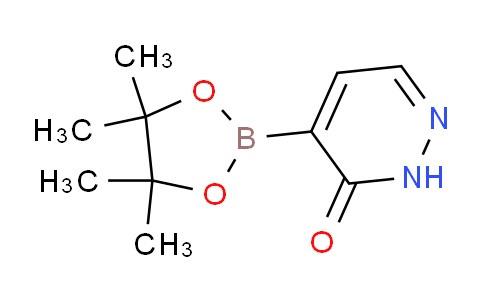 CAS No. 1232361-90-8, 4-(4,4,5,5-Tetramethyl-1,3,2-dioxaborolan-2-yl)pyridazin-3(2H)-one