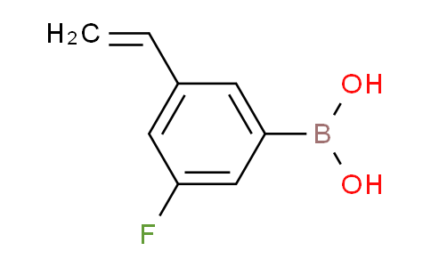 CAS No. 1232836-03-1, (3-Fluoro-5-vinylphenyl)boronic acid