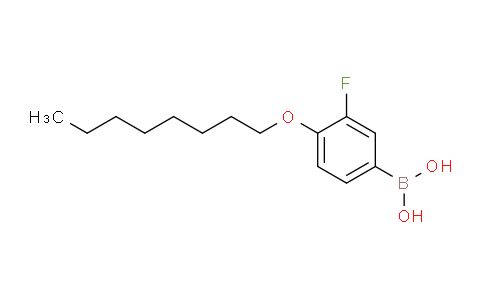 CAS No. 123598-51-6, (3-Fluoro-4-(octyloxy)phenyl)boronic acid