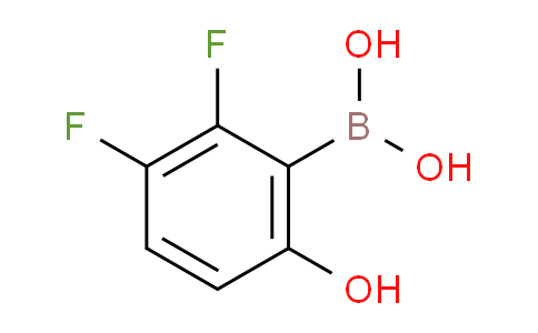 CAS No. 1238196-62-7, (2,3-Difluoro-6-hydroxyphenyl)boronic acid